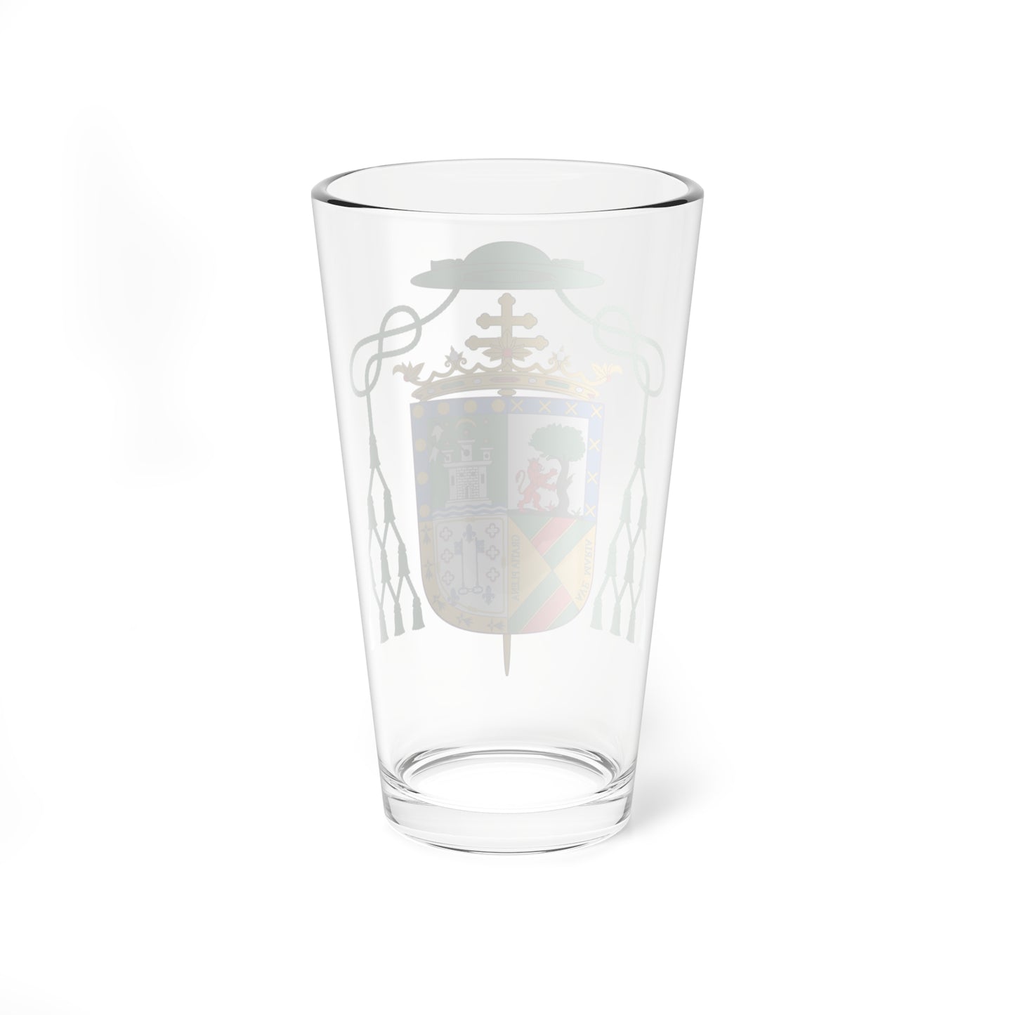Escudo de Francisco de Rois y Mendoza (Spain) (Coat of Arms) Pint Glass 16oz