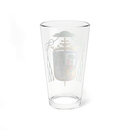 Escudo de Francisco de Rois y Mendoza (Spain) (Coat of Arms) Pint Glass 16oz