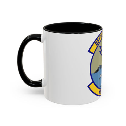 451st Expeditionary Operations Support Squadron (U.S. Air Force) Accent Coffee Mug