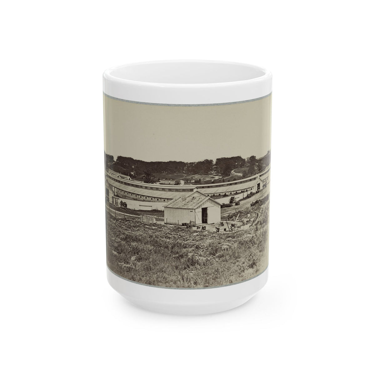 Artillery Depot (Camp Barry) Near Washington, D.C. (U.S. Civil War) White Coffee Mug