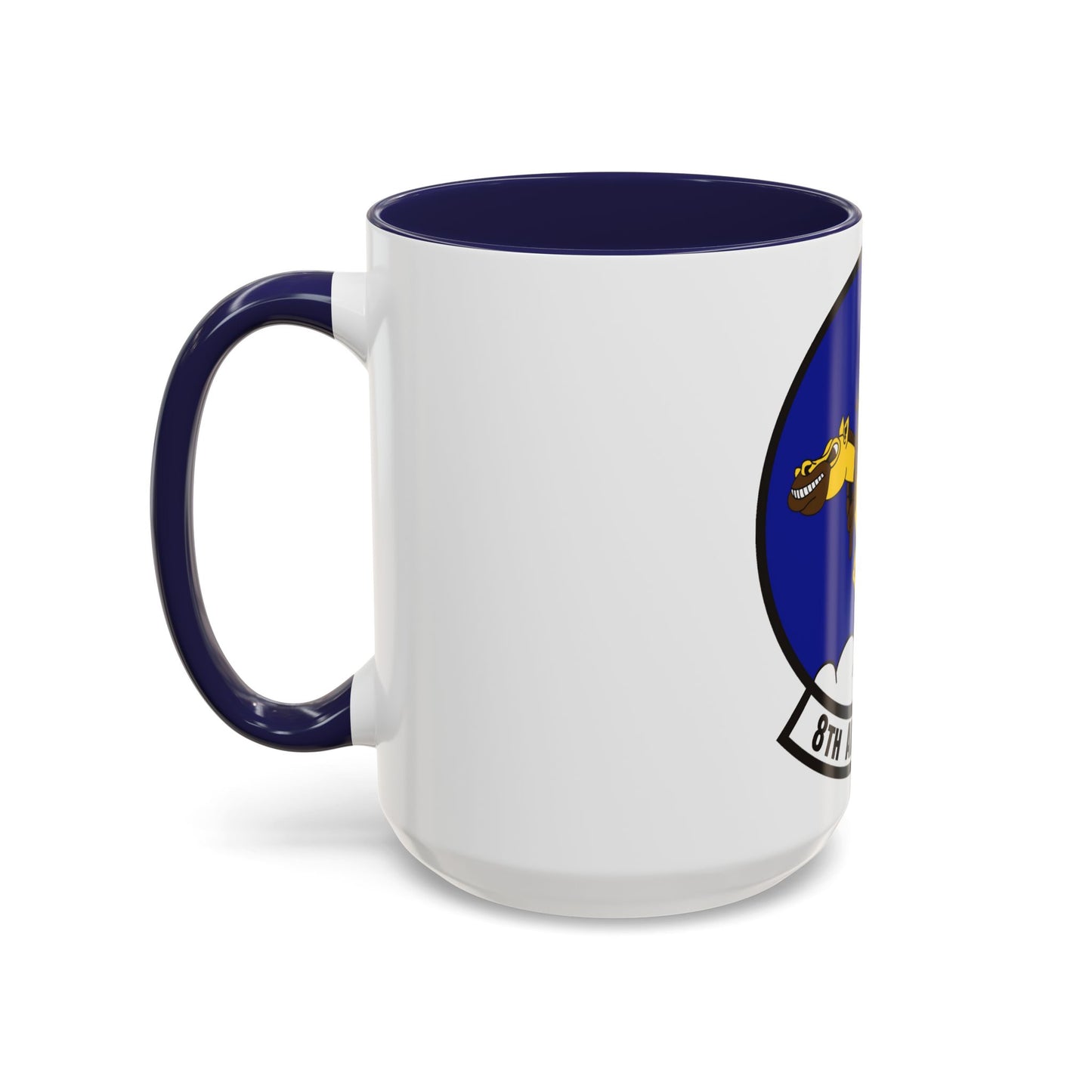 8th Airlift Squadron (U.S. Air Force) Accent Coffee Mug