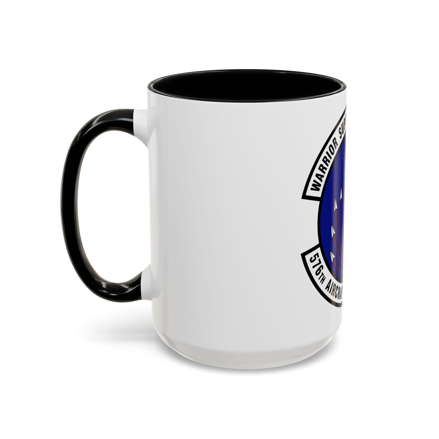 576th Aircraft Maintenance Squadron (U.S. Air Force) Accent Coffee Mug