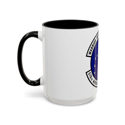 576th Aircraft Maintenance Squadron (U.S. Air Force) Accent Coffee Mug