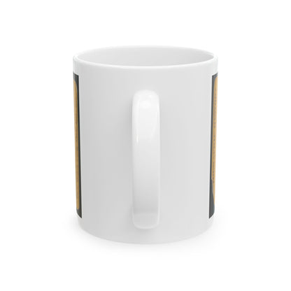 A Dead Rebel Soldier, As He Lay In The Trenches Of Fort Mahone, Called By The Soldiers,  Fort Damnation  ... (U.S. Civil War) White Coffee Mug