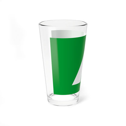 Flag of Rubeshibe Hokkaido 1964-2006 (Japan) Pint Glass 16oz