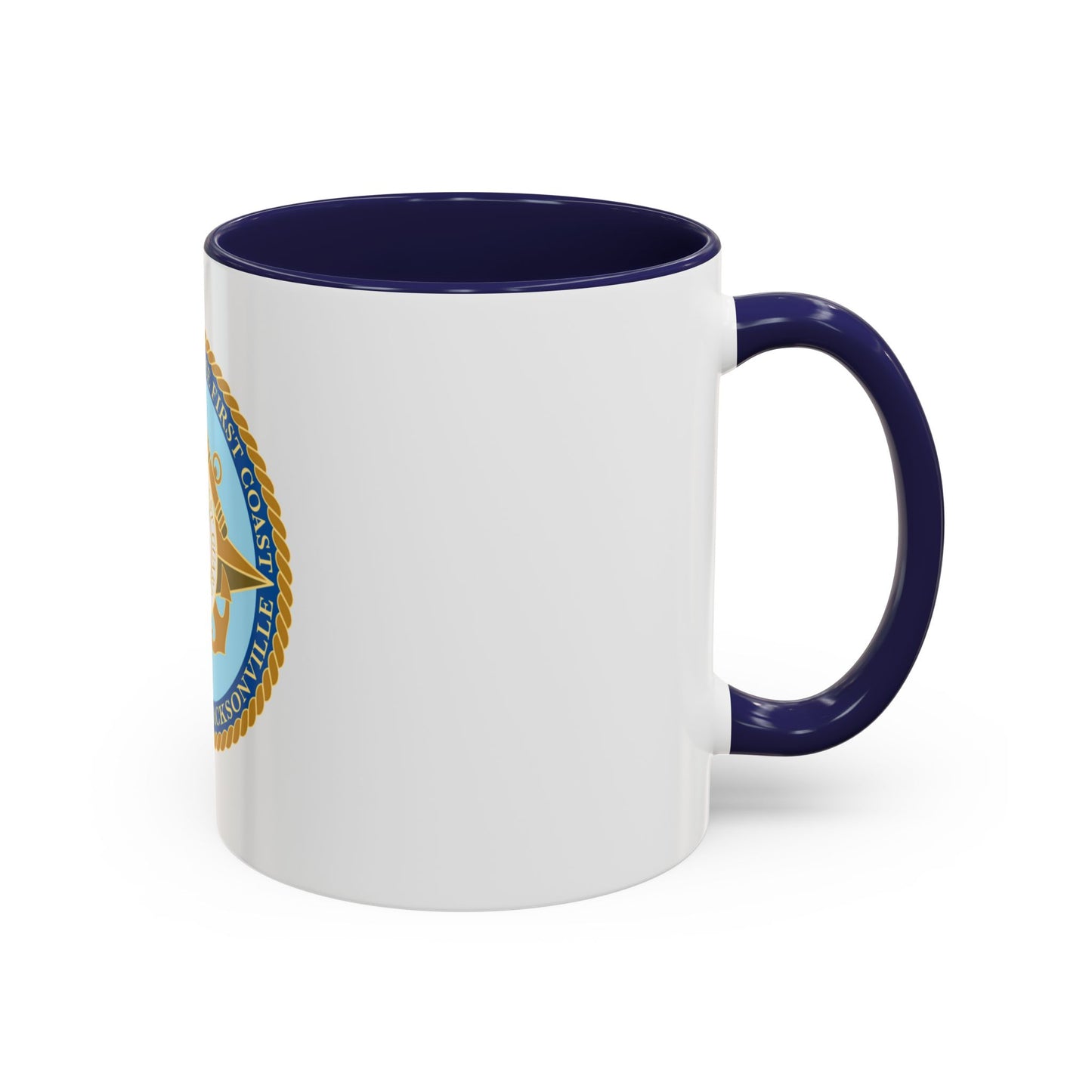 USCG Sector Jacksonville Guardians of the first coast (U.S. Coast Guard) Accent Coffee Mug
