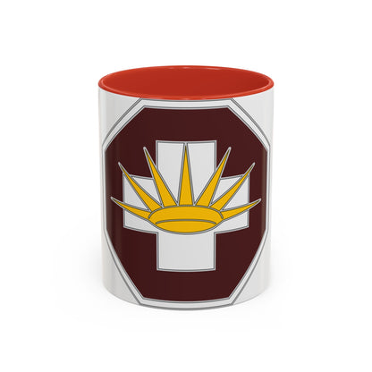 8 Medical Brigade 3 (U.S. Army) Accent Coffee Mug