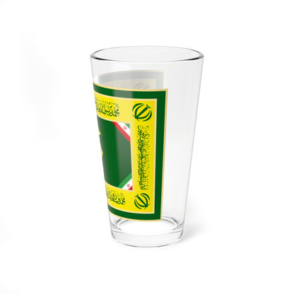 Flag of the Islamic Revolution Committees (Iran) Pint Glass 16oz