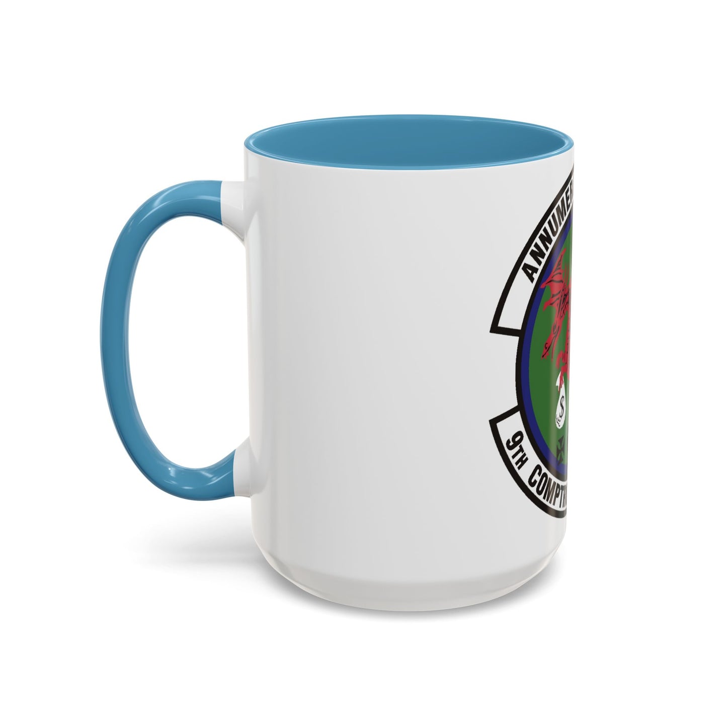 9th Comptroller Squadron (U.S. Air Force) Accent Coffee Mug