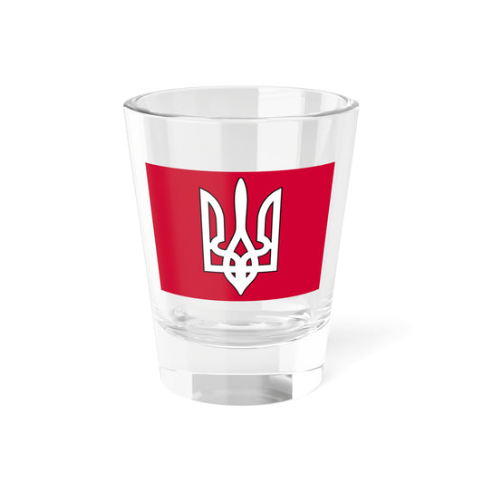 Прапор організаціі Революція і Держава (Ukraine) Shot Glass 1.5oz