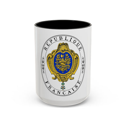 Coat of arms of the French Republic (1905) - Accent Coffee Mug