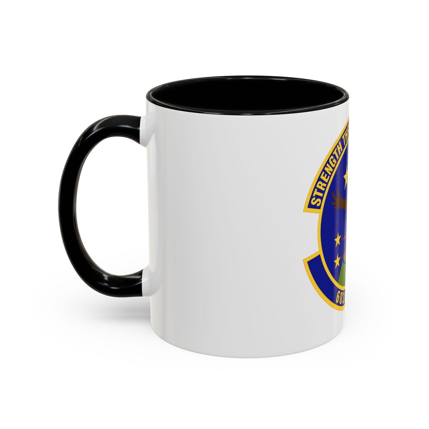 603d Air Communications Squadron (U.S. Air Force) Accent Coffee Mug