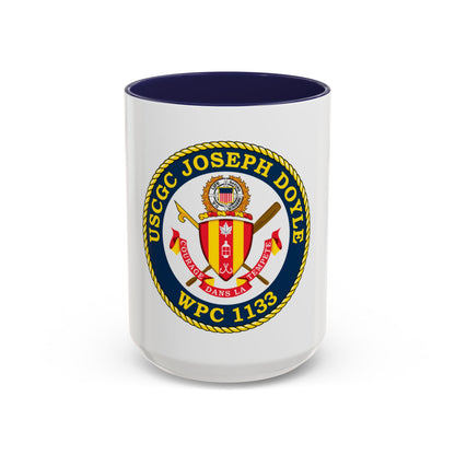 USCG C JOSEPH DOYLE W PC 1133 (U.S. Coast Guard) Accent Coffee Mug