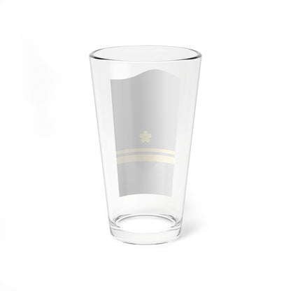 JMSDF Lieutenant Junior Grade insignia a (Japan) (Military Rank) Pint Glass 16oz