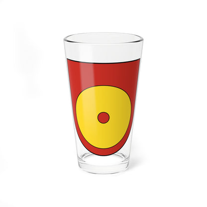 Coat of Arms of Žarnovica (Slovakia) (Coat of Arms) Pint Glass 16oz