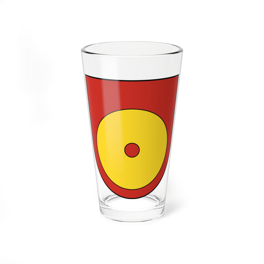 Coat of Arms of Žarnovica (Slovakia) (Coat of Arms) Pint Glass 16oz