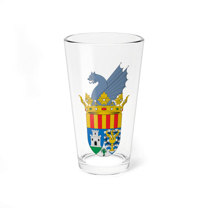 Escudo de Alboraya (Spain) (Coat of Arms) Pint Glass 16oz