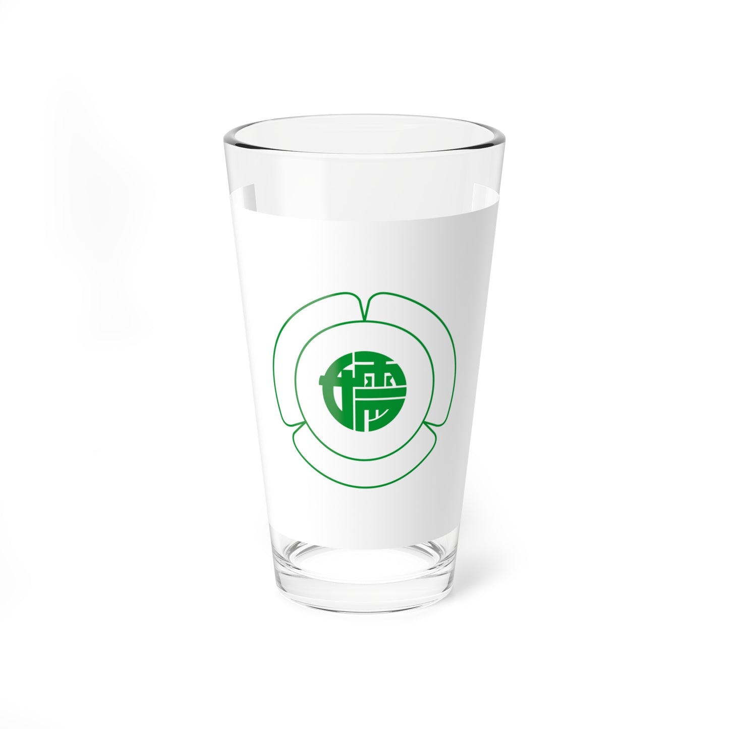 Flag of Tsumagoi Gunma no text (Japan) Pint Glass 16oz