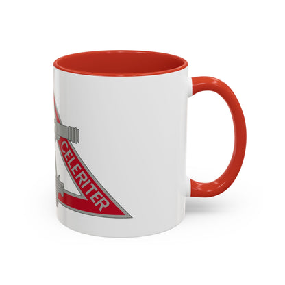 69 Engineer Company (U.S. Army) Accent Coffee Mug