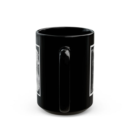 Petersburg, Virginia . Officer And Men Of Company E, 1st New York Engineers (U.S. Civil War) Black Coffee Mug