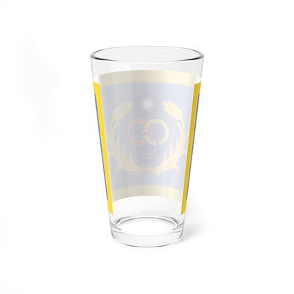 ROC Commanding General of Garrison Flag (China) Pint Glass 16oz