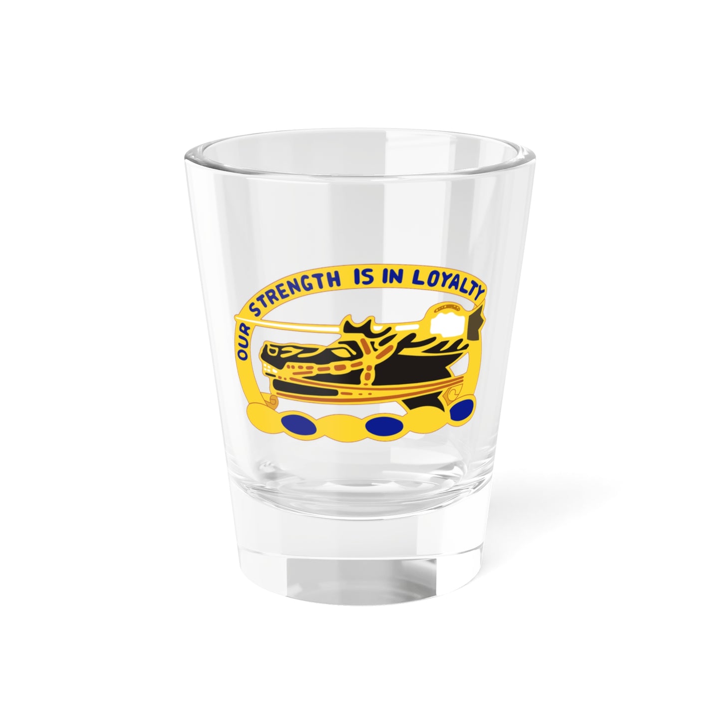 26 Cavalry Regiment (U.S. Army) Shot Glass 1.5oz