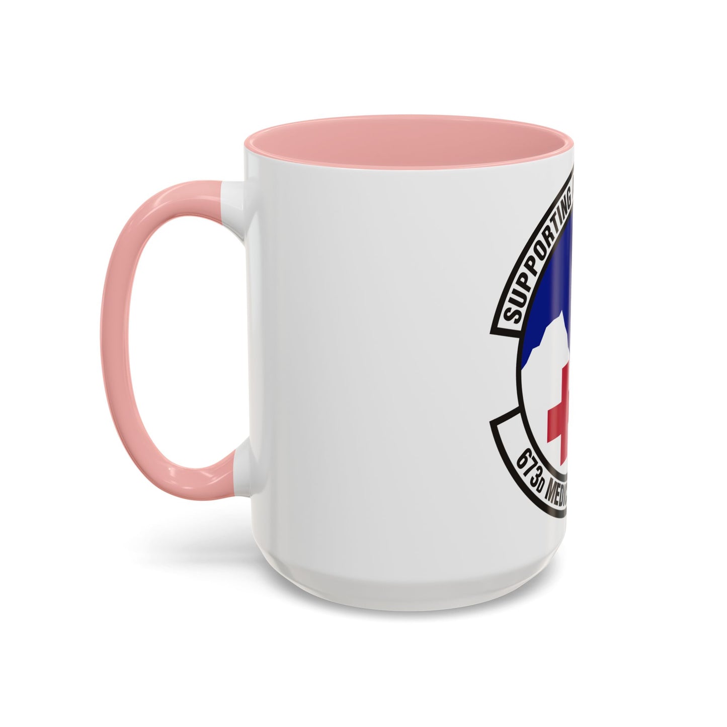 673d Medical Support Squadron (U.S. Air Force) Accent Coffee Mug