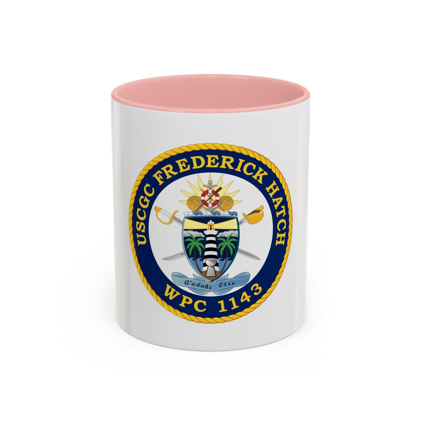 USCGC Frederick Hatch WPC 1143 (U.S. Coast Guard) Accent Coffee Mug