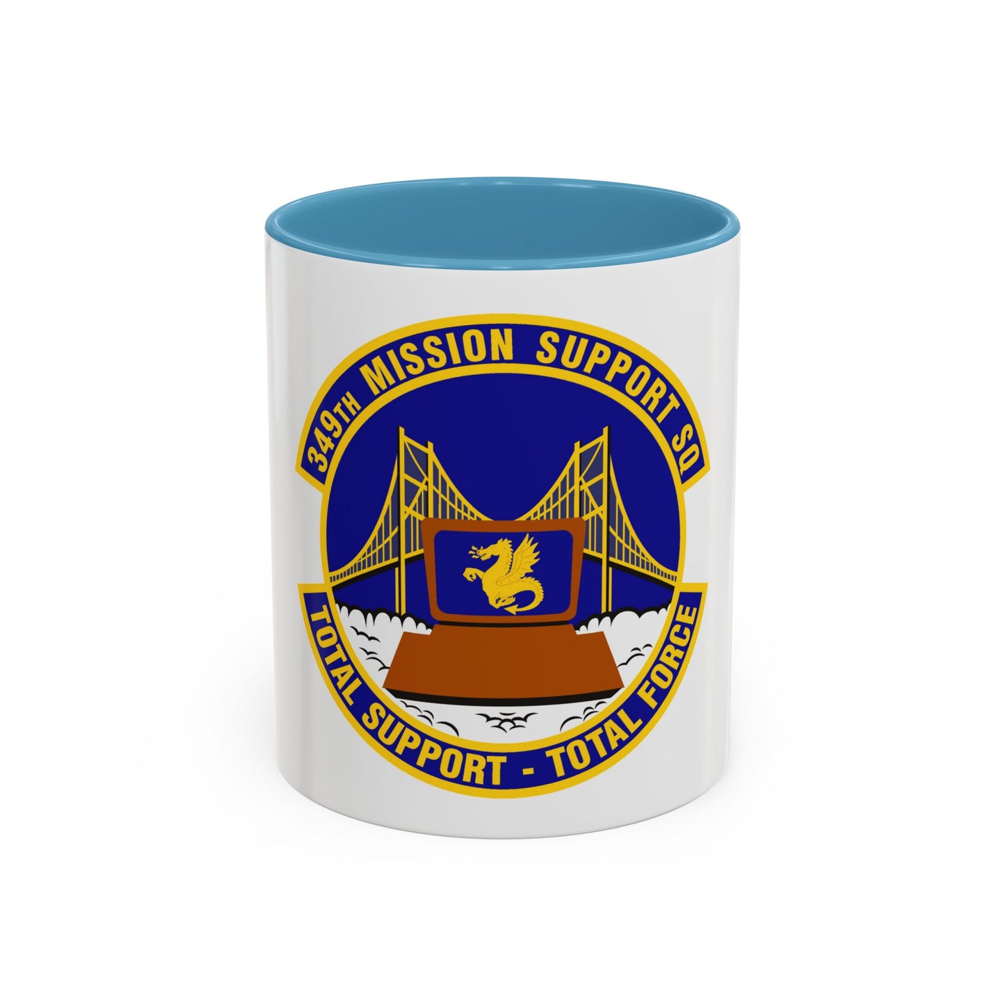 349th Mission Support Squadron (U.S. Air Force) Accent Coffee Mug