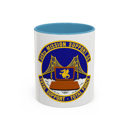 349th Mission Support Squadron (U.S. Air Force) Accent Coffee Mug