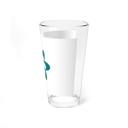 Flag of Tsushima Nagasaki (Japan) Pint Glass 16oz