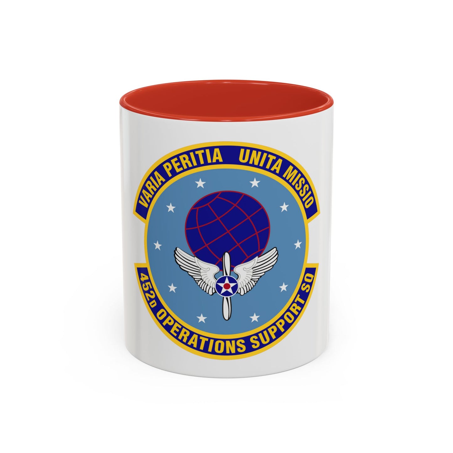 452d Operations Support Squadron (U.S. Air Force) Accent Coffee Mug