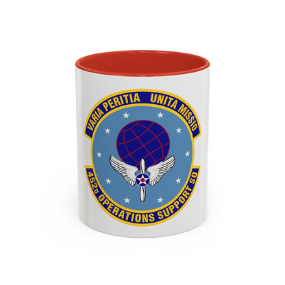 452d Operations Support Squadron (U.S. Air Force) Accent Coffee Mug