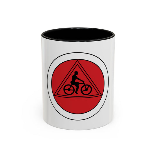 Cycling (Boy Scout Merit Badge) Accent Coffee Mug