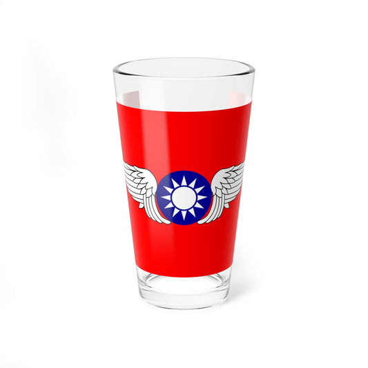 Republic of China Air Forces Flag 1937 (China) Pint Glass 16oz