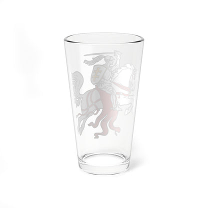 Vytis of Antanas Žmuidzinavičius 1917 (Lithuania) (Coat of Arms) Pint Glass 16oz