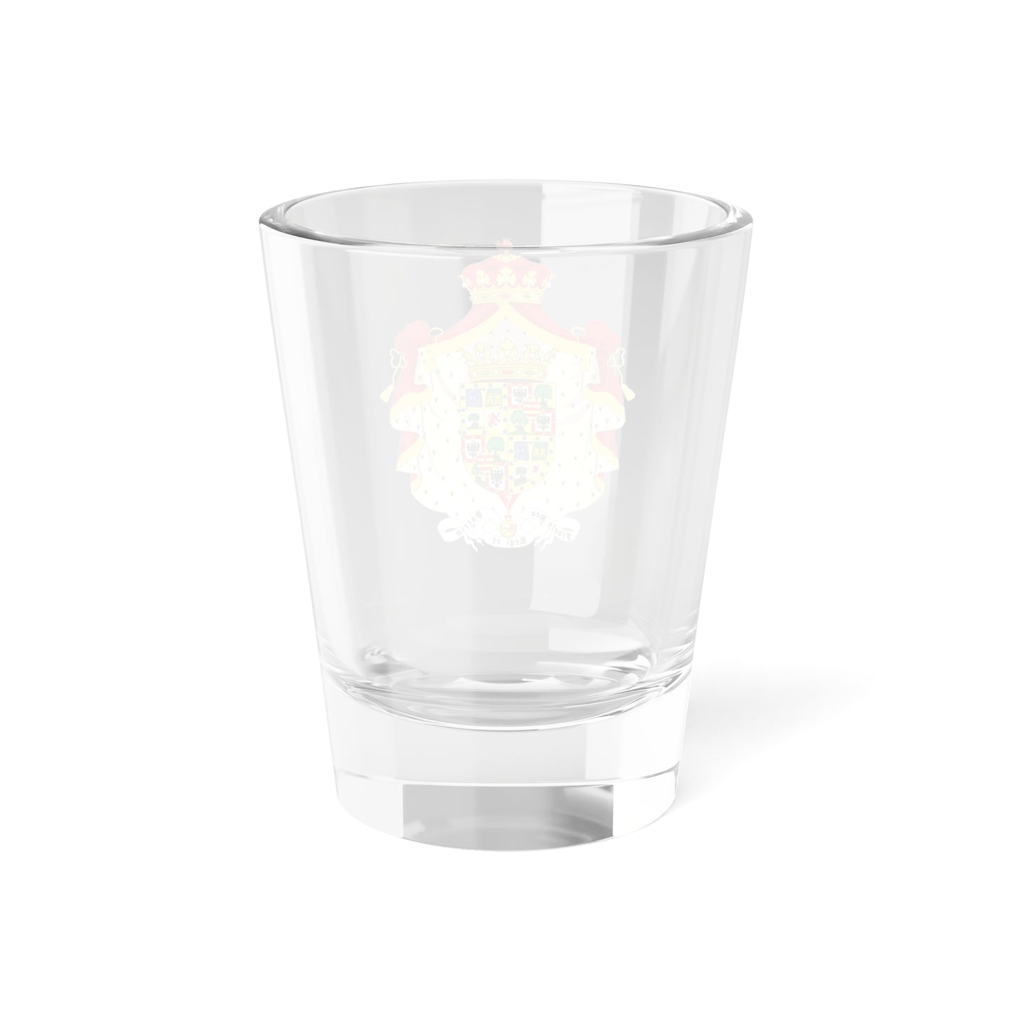 Coat of Arms of Jaime de Marichalar as Duke of Lugo 1995-2010 (Spain) (Coat of Arms) Shot Glass 1.5oz