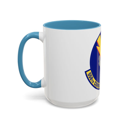 558th Combat Sustainment Squadron (U.S. Air Force) Accent Coffee Mug