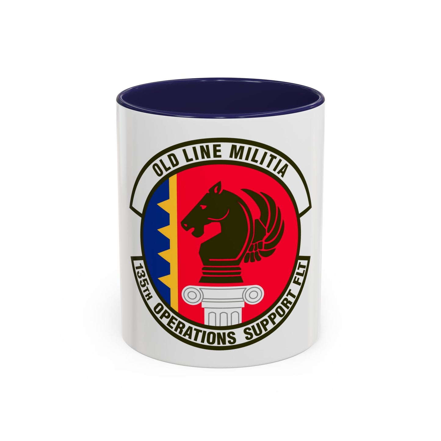 135th Operations Support Flight (U.S. Air Force) Accent Coffee Mug
