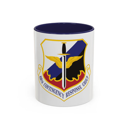 816th Contingency Response Group (U.S. Air Force) Accent Coffee Mug