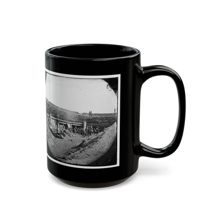 Fort Fisher, N.C. Interior Of The  Pulpit ; Another View (U.S. Civil War) Black Coffee Mug