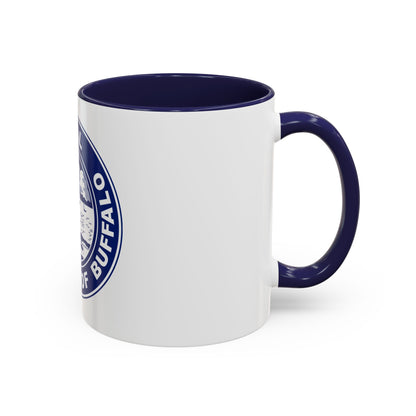 Seal of Buffalo New York - Accent Coffee Mug