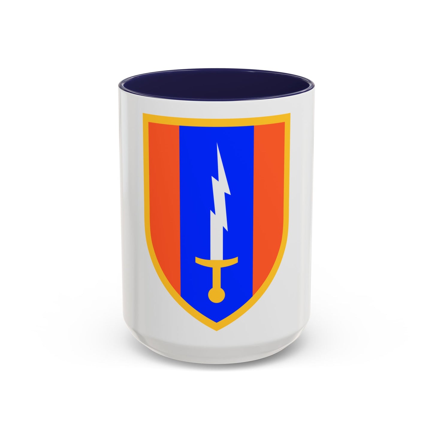 1st Signal Brigade (U.S. Army) Accent Coffee Mug