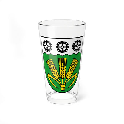 Wappen Elstertrebnitz (Germany) (Coat of Arms) Pint Glass 16oz