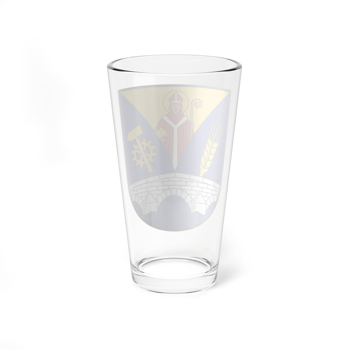 Wappen Vacha (Germany) (Coat of Arms) Pint Glass 16oz