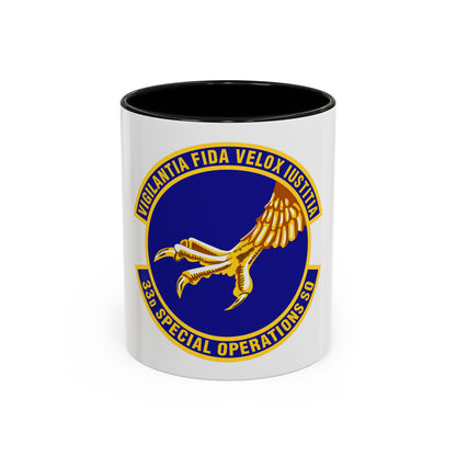 33d Special Operations Squadron (U.S. Air Force) Accent Coffee Mug