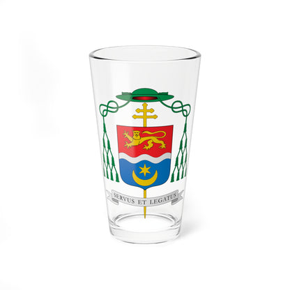 Escudo de François Robert Bacqué (Spain) (Coat of Arms) Pint Glass 16oz