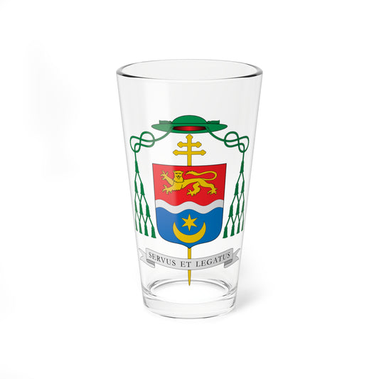 Escudo de François Robert Bacqué (Spain) (Coat of Arms) Pint Glass 16oz