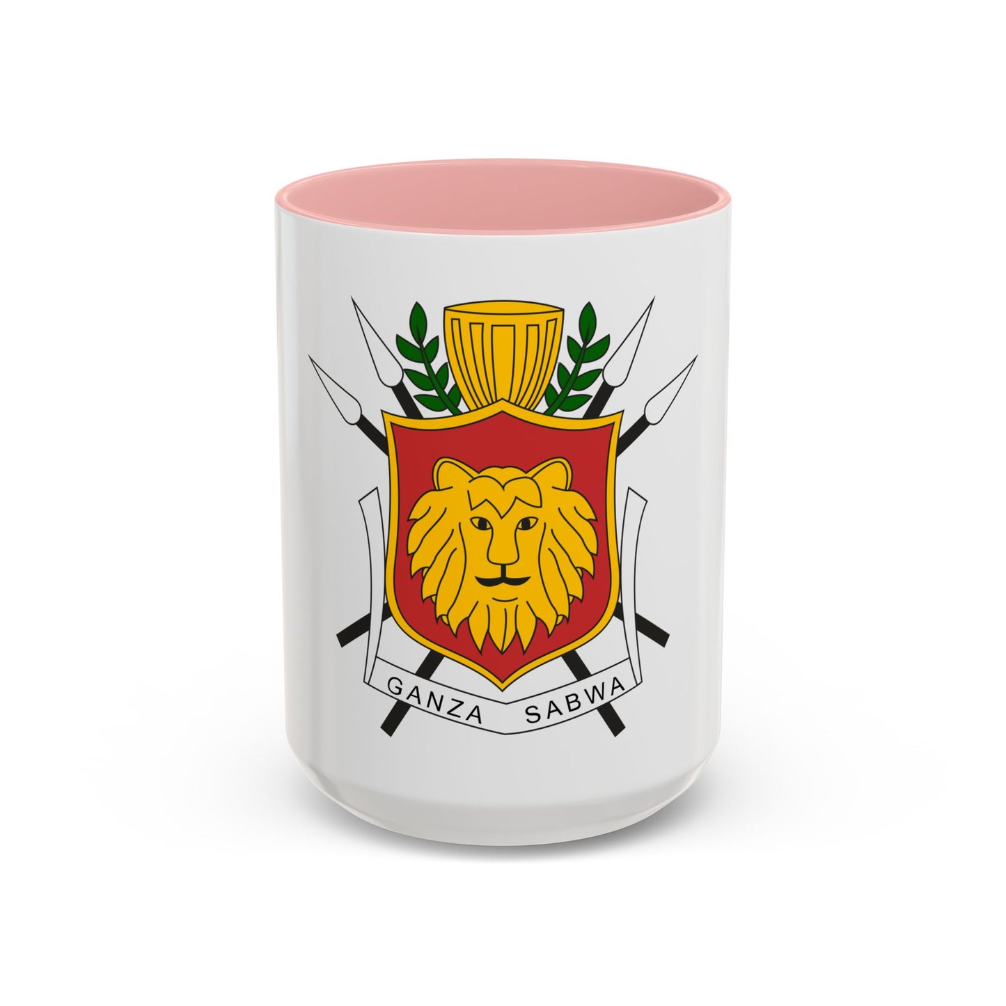 Coat of arms of the Kingdom of Burundi - Accent Coffee Mug