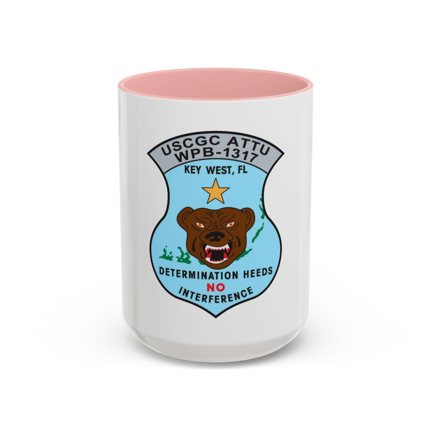 USCGC Attu WPB 1317   Key West FL (U.S. Coast Guard) Accent Coffee Mug